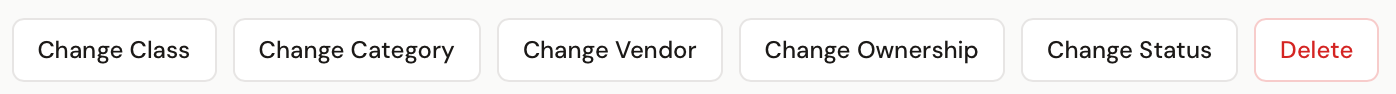 Bulk actions toolbar